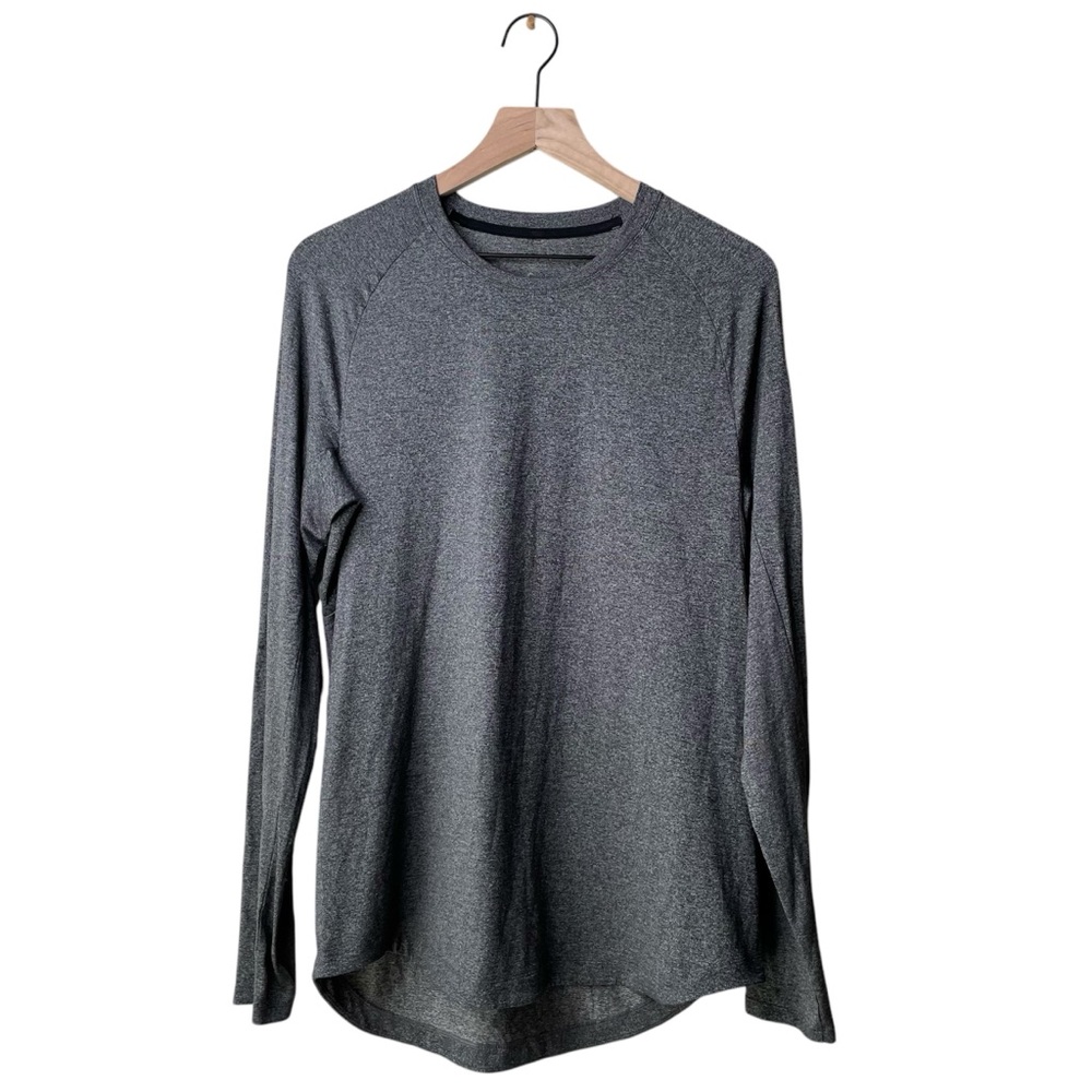 Men’s Lululemon Long Sleeve Gray Workout Shirt